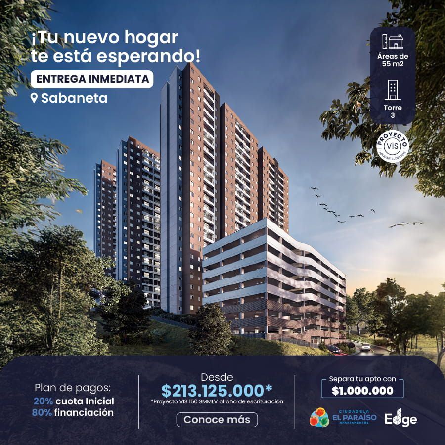 Ciudadela El Paraíso, tu nuevo hogar te está esperando