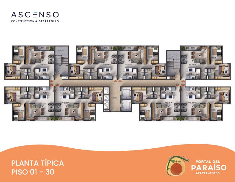 Planta típica, Piso